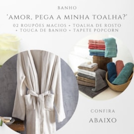 Kit namorados - Hora do Relax  Kit namorados - Hora do Relax