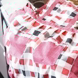 Avental de Cozinha Jolitex Xadrez/Floral Avental de Cozinha Jolitex Xadrez/Floral