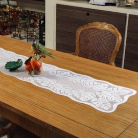 Caminho de Mesa Renda Rendhac 0,35 x 1,40 Caminho de Mesa Renda Rendhac 0,35 x 1,40