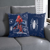 Capa de Almofada Infantil Disney Spider Man Play Bella Janela 45X45 CM