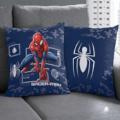 Capa de Almofada Infantil Disney Spider Man Play Bella Janela 45X45 CM