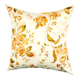 Capa para Almofada STMHome Suede Estampada 42 X 42 Giardino Bege Capa para Almofada STMHome Suede Estampada 42 X 42 Giardino Bege