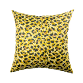 Capa para Almofada STMHome Suede Estampada 42 X 42 Onça Mostarda Capa para Almofada STMHome Suede Estampada 42 X 42 Onça Mostarda