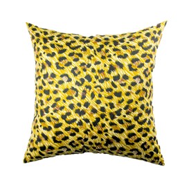 Capa para Almofada STMHome Suede Estampada 42 X 42 Onça Mostarda Capa para Almofada STMHome Suede Estampada 42 X 42 Onça Mostarda