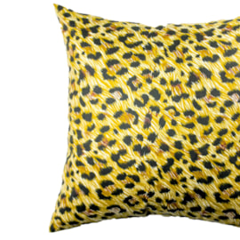 Capa para Almofada STMHome Suede Estampada 42 X 42 Onça Mostarda Capa para Almofada STMHome Suede Estampada 42 X 42 Onça Mostarda