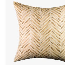 Capa para Almofada STMHome Suede Estampada 42 X 42 Zig Zag Bege Capa para Almofada STMHome Suede Estampada 42 X 42 Zig Zag Bege