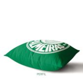 Capa para Almofada STMHome Velour Palmeiras 42 X 42 Escudo