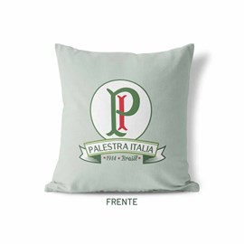 Capa para Almofada STMHome Velour Palmeiras 42 X 42 Palestra Itália Capa para Almofada STMHome Velour Palmeiras 42 X 42 Palestra Itália