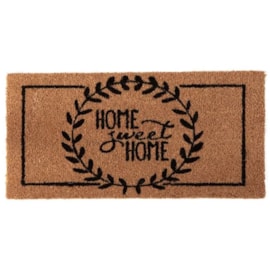 Capacho Decorativo Corttex Color Art Fibra de Coco 30cm x 60cm Home Sweet Home Capacho Decorativo Corttex Color Art Fibra de Coco 30cm x 60cm Home Sweet Home