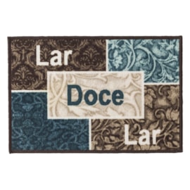 Capacho Decorativo Corttex Color Art Lar Doce Lar