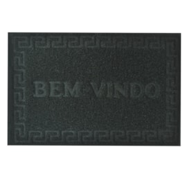 Capacho Decorativo Vinyl Niazitex Grafite 40x60 Capacho Decorativo Vinyl Niazitex Grafite 40x60