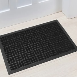 Capacho Nazca Niazitex 60cm x 90cm Preto Capacho Nazca Niazitex 60cm x 90cm Preto