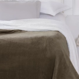 Coberdrom Casal com Sherpa Corttex Austria Marrom Coberdrom Casal com Sherpa Corttex Austria Marrom