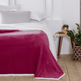 Coberdrom Casal com Sherpa Corttex Austria Vermelho Coberdrom Casal com Sherpa Corttex Austria Vermelho