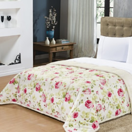 Coberdrom Queen Bariloche Sherpa Floral