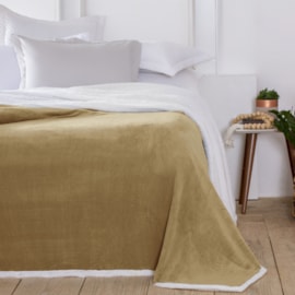 Coberdrom Queen com Sherpa Corttex Austria Bege Coberdrom Queen com Sherpa Corttex Austria Bege