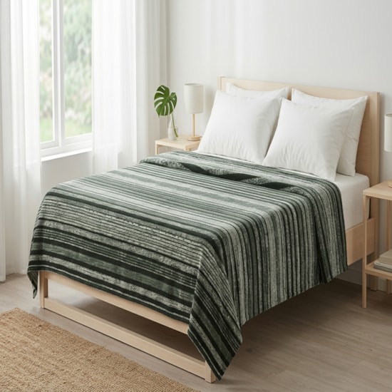 Cobertor Casal Jolitex Innove Pegasus Verde