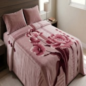 Cobertor Casal Jolitex Ternille Kyor Plus Ancona Vinho