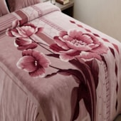 Cobertor Casal Jolitex Ternille Kyor Plus Ancona Vinho