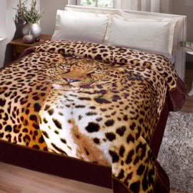 Cobertor Casal Kyor Plus Leopardo Jolitex Ternille Cobertor Casal Kyor Plus Leopardo Jolitex Ternille