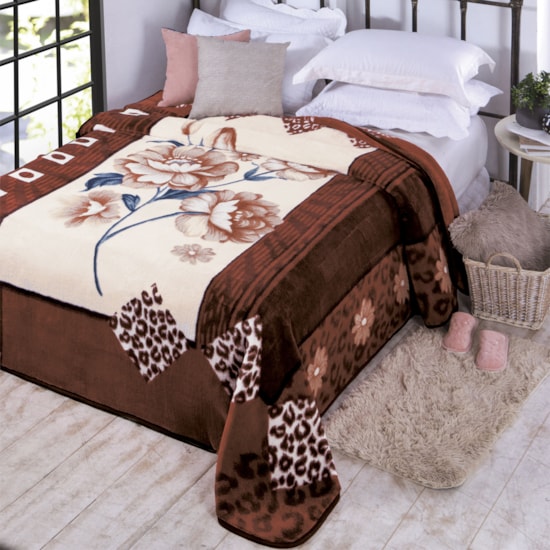 Cobertor Casal Kyor Plus Lizzie Tijolo Jolitex Ternille Cobertor Casal Kyor Plus Lizzie Tijolo Jolitex Ternille