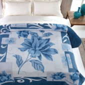 Cobertor Casal Kyor Plus Malbec Azul Jolitex Ternille Cobertor Casal Kyor Plus Malbec Azul Jolitex Ternille