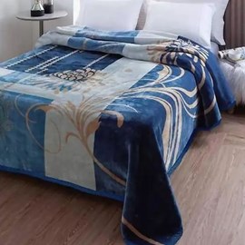 Cobertor Casal Raschel Blues Jolitex Ternille Cobertor Casal Raschel Blues Jolitex Ternille