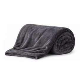 Cobertor Casal Soft 500 Living Art Corttex Grafite 1,80x2,20