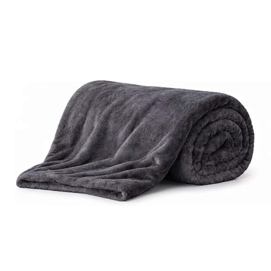 Cobertor Casal Soft 500 Living Art Corttex Grafite 1,80x2,20