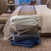 Cobertor Casal Soft 500 Living Art Corttex Taupe 1,80x2,20