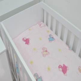 Cobertor de Berço Jolitex Pelo Alto Ovelinhas Rosa Cobertor de Berço Jolitex Pelo Alto Ovelinhas Rosa