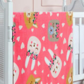 Cobertor de Berço King Etruria Flannel Kids Lilica 110x150