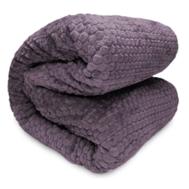 Cobertor de Microfibra Solteiro Corttex Lugano Lilas 1,50m x 2,00m Cobertor de Microfibra Solteiro Corttex Lugano Lilas 1,50m x 2,00m