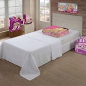 Cobertor Juvenil Raschel Barbie Estilo Jolitex Ternille