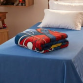 Cobertor Juvenil Raschel Homem Aranha II Jolitex Ternille