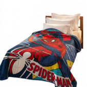 Cobertor Juvenil Raschel Homem Aranha II Jolitex Ternille