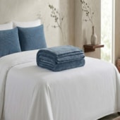 Cobertor King Atrium Double Action Jolitex Azul Cadiz