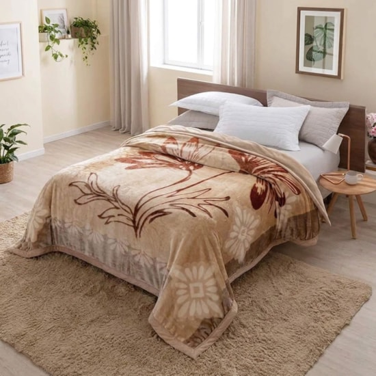 Cobertor King Raschel Double Action Segovia Jolitex Ternille