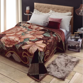 Cobertor Raschel Double Action King Size Floray Cobertor Raschel Double Action King Size Floray