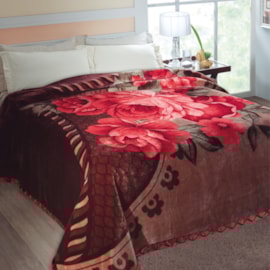 Cobertor Raschel Double Action King Size Jolitex Lore Cobertor Raschel Double Action King Size Jolitex Lore