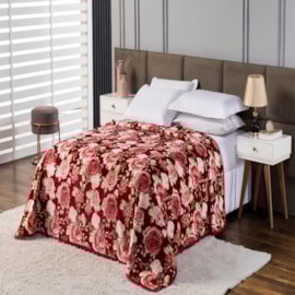 Cobertor Solteiro Etruria Bonno Rosas 150x220 Cobertor Solteiro Etruria Bonno Rosas 150x220