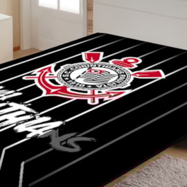 Cobertor Solteiro Raschel Corinthians Jolitex Ternille Cobertor Solteiro Raschel Corinthians Jolitex Ternille