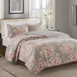 Cobre Leito Casal Corttex Attuale Boutis 3 Peças Solice Coral Cobre Leito Casal Corttex Attuale Boutis 3 Peças Solice Coral