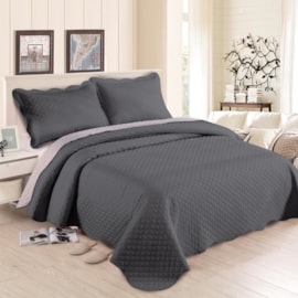 Cobre Leito Casal Realce Ultrasonic Imperial - 3 peças Cobre Leito Casal Realce Ultrasonic Imperial - 3 peças