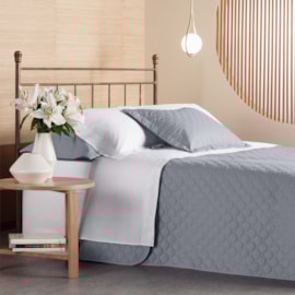Cobre Leito King 200 Fios Andreza Privilege Cinza Cobre Leito King 200 Fios Andreza Privilege Cinza