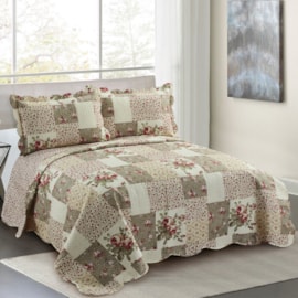 Cobre Leito King Camesa Evolution Patchwork Marlin 3 Peças Cobre Leito King Camesa Evolution Patchwork Marlin 3 Peças