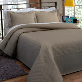 Cobre Leito King Provence Matelassê Rozac Kaki Cobre Leito King Provence Matelassê Rozac Kaki