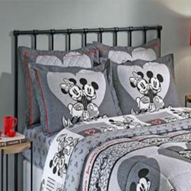 Cobre Leito Queen Andreza Mickey e Minnie Cobre Leito Queen Andreza Mickey e Minnie
