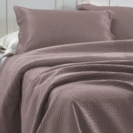 Cobre Leito Queen Aveludada Bloom Rozac Uva Cobre Leito Queen Aveludada Bloom Rozac Uva