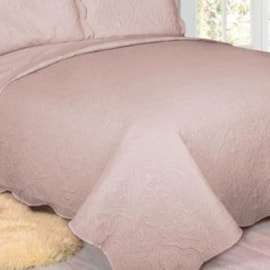 Cobre Leito Queen Camesa Arabesque Rose 3 Peças Cobre Leito Queen Camesa Arabesque Rose 3 Peças